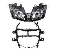 HLWXMDZ Dirt Bike Headlight For For NINJA250 For NINJA 300 EX300 2012-2018 Motorcycle Headlight Assembly Headlamp Motorcycle Headlamp(Full Set)