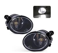 HLWXMDZ For E39 M5 2001-2003 E46 3 Series M3 2002-2006 Car Fog Lights Headlight Front Driving Lamp LED Bulbs (LED Bulbs White)