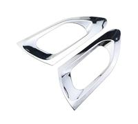 HLWXMDZ for Peugeot 2008 2014 2015 2016 2017 2018 2019 Car Accessories Inner Front Rear Door Circle Trim Sticker (Front and Back)