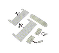 HLWXMDZ For Toyota For Noah For Voxy For Esquire R80 2014-2019 Interior Room Roof Light LED Reading Lamps Panel Car Dome Reading Light