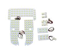 HLWXMDZ For Toyota For Prius 30 XW30 ZVW30 2010-2015 Night Interior Dome Lights LED 4x4 Trunk Reading Lamp White Car Dome Reading Light