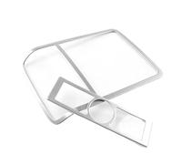 HLWXMDZ For VW For Tiguan 2009-2015 Car Front Rear Reading Lampshade Cover Trim ABS Plastic Car Dome Reading Light