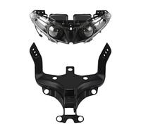 HLWXMDZ For Y&amaha YZF R1 2012 2013 2014 Motorcycle Headlight Assembly Upper Fairing Stay Bracket Motorcycle Head Lamp(With Bracket)