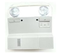 HLWXMDZ Front Ceiling Reading Lights Interior Roof Lamps For Vw For Golf 6 MK6 For Passat B6 Red Car Dome Reading Light(Beige)