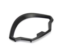 HLWXMDZ Motorcycle Speedometer Gauge Meter Ring Cover Instrument Frame For Vespa GTS300 GTS 300 2023 2024 (Black)