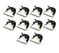 Hlxnyami 10X Pet Scissors Electric Hair Clipper Trimmer Dogs Cutting Machine Ceramic Titanium Knife for RFCD-9100 9600