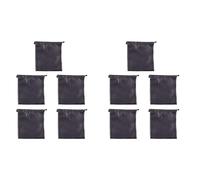 Hlxnyami 10X PU Leather Soft Storage Bag Pouch Case for Around Earphone AE -1 DJ Headphone Black