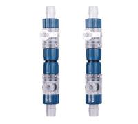 Hlxnyami 2pcs 20mm Aquarium Filter Water Hose Flow Control Double Tap Quick Release Connector Fish Tank Filter