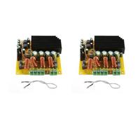 Hlxnyami 2pcs 2X300W Amplifier Board Module Dual Channel TAS5630 with AD827 Preamp Class D Digital HIFI High Power Module