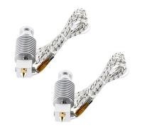 Hlxnyami 2X 3D Printer J- Hotend for KP3S Extruder for 1.75mm Filament Block Thermistors Bowden Hotend Kit MK8 Nozzle