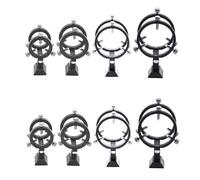 Hlxnyami 2X Adjustable Pointer Finderscope Bracket 6-Point Guidescope Rings Mount Astronomical Telescope,65mm(33mm-64mm)