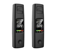 Hlxnyami 2X Alcohol Tester Professional High Sensitivity Breathalyzer Non-Contact Alcoholometer Rechargeable Breathalyzer B