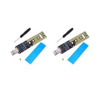 Hlxnyami 2X NVME USB Adapter M.2 NVME SSD to USB 3.1 Adapter 10Gbps USB3.1 Gen 2 for M2 NVMe 2230 2242 2260 2280 SSD