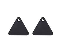 Hlxnyami 2X Pet Smart Mini GPS Tracker Pet Locator Anti-Lost Waterproof Bluetooth Tracker Triangular Kids Dog Cat Tracker Black