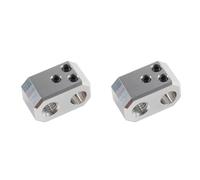 Hlxnyami 2X Trianglelab Prusa MK4 Nextruder Heaterblock Aluminum Block for the Hotend Assembly Dedicated for Printers Nextruder