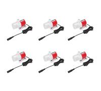 Hlxnyami 6X 20W 12V Dc 1100L/H Submersible Water Pump Marine Controllable Adjustable Speed Water Pump Fish Tank Aquarium