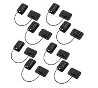 Hlxnyami 8 Pack Refrigerator Lock Combination Coded,Fridge Lock for Kids Safe, Child Safety Cabinet Window Locks, Baby Door Lock