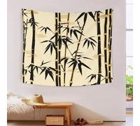 HLXZMCVBT 3D Art Bamboo Print Wall Blanket Home Decoration Bedding Poster Wall Art Tapestry Tapestry Wall Hanging Soft Polyester for Bedroom Living Room, Dorm & Room Decor 130cmx150cm