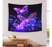 HLXZMCVBT 3D Butterfly Print Wall Blanket Home Decoration Bedding Poster Wall Art Tapestry Tapestry Wall Hanging Soft Polyester for Bedroom Living Room Dorm Home Decorations 100cmx150cm