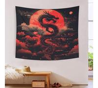 HLXZMCVBT 3D Dragon Print Wall Blanket Home Decoration Bedding Poster Wall Art Tapestry Wall Hanging Tapestry Soft Polyester for Kids Boys Girls Bedroom Living Room 130cmx150cm