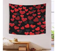 HLXZMCVBT 3D Love Printed Wall Blanket Home Decoration Bedding Poster Wall Art Tapestry Wall Hanging Tapestry Soft Polyester for Bedroom Living Room, Dorm & Room Decor 180cmx230cm