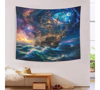 HLXZMCVBT 3D Ocean World Printed Wall Blanket Home Decoration Bedding Poster Wall Art Tapestry Tapestries Wall Hanging Soft Polyester for Living Room Bedroom Dorm Deco 180cmx230cm
