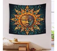 HLXZMCVBT 3D Sun Print Wall Blanket Home Decoration Bedding Poster Wall Art Tapestry Wall Hanging Tapestries Soft Polyester for Living Room Bedroom Dorm Decor 70cmx100cm
