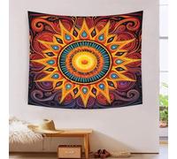 HLXZMCVBT 3D Sun Printed Wall Blanket Home Decoration Bedding Poster Wall Art Tapestry Wall Hanging Tapestry Soft Polyester for Bedroom Living Room Dorm Decor 180cmx230cm
