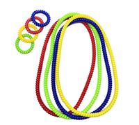 Hlyejun Chew Necklaces and Bracelets for Sensory Kids - Oral Sensory Toys for Nail Biting and Anxiety - 4 Pack