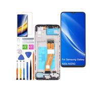 HLYGZX Replacement Display for Samsung Galaxy A02s A025G LCD Screen, A025G/DS A025GZKEEUH Display Screen Touch Digitizer Assembly Repair Parts Kit (Black with Frame)