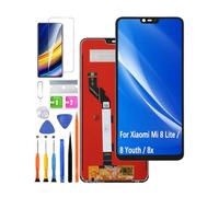 HLYGZX Replacement Display for Xiaomi Mi 8 Lite / 8 Youth / 8X LCD Screen, M1808D2TG Screen LCD Display Touch Digitizer Assembly Repair Parts Kit