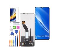 HLYGZX Replacement Display for Xiaomi Poco C75 4G/5G LCD Screen, 2410FPCC5G MZB0IDJIN Display Screen Touch Digitizer Assembly Repair Parts Kit