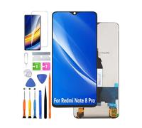HLYGZX Replacement Original Display for Xiaomi Redmi Note 8 Pro LCD Screen, 2015105 M1906G7I M1906G7G Screen LCD Display Touch Digitizer Assembly Repair Parts Kit