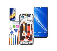 HLYGZX Screen Replacement for Oppo A77 5G/A57 5G LCD Display,CPH2339 PFTM20 Display Touch Screen Digitizer Assembly Repair Parts with Kit(Black with Frame