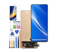 HLYGZX Screen Replacement for Xiaomi Poco X4 Pro 5G TFT LCD Display, 2201116PG Display Touch Screen Digitizer Assembly Repair Parts with Kit