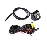 Hlyjoon Backup Camera 170 Degrees Wide Angle Car Vehicle Reverse Camera Waterproof Parking Night Vision CCD Rear View Camera Universal for All 12V DC Cars(Black)