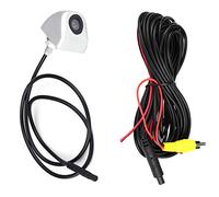 Hlyjoon Backup Camera 170 Degrees Wide Angle Car Vehicle Reverse Camera Waterproof Parking Night Vision CCD Rear View Camera Universal for All 12V DC Cars(Silver)