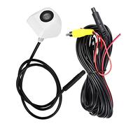 Hlyjoon Backup Camera, 170 Degrees Wide Angle, Waterproof Parking Night Vision, CCD Rear View Camera, Universal for 12V DC Cars