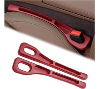 HLYZDBY 2 Pcs Car Seat Gap Filler Organiser for Opel Astra K Sports Tourer 2019 2020 2021, Vehicle Mounted Gap Leak Proof Filling Strip Pads Fill the Gap,A-Red