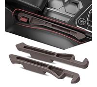 HLYZDBY 2 Pcs Car Seat Gap Filler Organiser for Renault Koleos 2008 2009 2010 2011 2012 2013 2014 2015 2016, Vehicle Mounted Gap Leak Proof Filling Strip Pads Fill the Gap,C-Brown