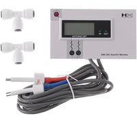HM Digital DM-2EC-25A Testing Electrical Conductivity Inline Dual EC Monitor Meter for Water