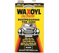 HM Hammerite 2x 5litre Black WaxOyl Rust Proof Prevention Covering Refill all-round rustproofing treatment. Its unique formula solves the problem of hidden rust once and for all.