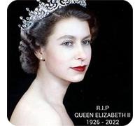 HM Queen Elizabeth II 1926-2022 Remembrance Square Fridge Magnet Fantastic Souvenir