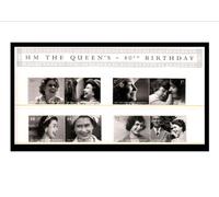 HM The QUEEN'S 80th BIRTHDAY - Her Majesty Queen Elizabeth 2006 PRESENTATION PACK Royal Mail Mint British Collector Stamps in Presentation Pack * MNH * No. of Stamps: 8 * Guaranteed Brand New, Well-Packaged, Gift-Wrapped Free