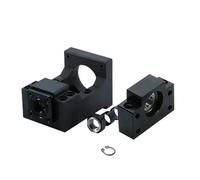 HM10 12 steel integrated 57 60 motor bracket + BF10 BF12 ball screw bracket nema23(HM12 Normal Bearing)