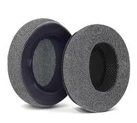 HM5 Upgrade Ear Pads Replacement Memory Foam Compatible with Audio-Technica M40X M50 M50X MSR7 Earpads Fostex T50RP / MDR 7506 / Hyperx Cloud Alpha Headset Ear Cushions Muffs-Gray Flannel