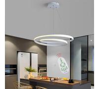 HMASNSEIY LED Pendant Lamp Dimmable Dining Lamp Fitting Island Chandelier Indoor Loft Bar Hanging Ceiling Lights Decorative Lighting Adjustable Chandeliers