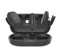 HMAZAE Mini Microphone for iPhone/iPad/Android, Professional Wireless Lavalier Microphone with Charging Case, USB-C Plug-Play, 3-Mode AI Denoise for Video Recording/Vlogging/YouTube/TikTok