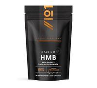 HMB 650mg with BioPerine® - High Strength Calcium HMB Beta-Hydroxy Beta-Methylbutyrate Supplement - 90 Vegan Capsules - Resealable and Recyclable Pouch by Alpha01