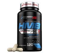 HMB Pro 1,000mg with Vitamin D (Maximum Absorption) 120 HMB Capsules, Muscle Growth Supplements, Muscle Strength & Repair HMB Supplement